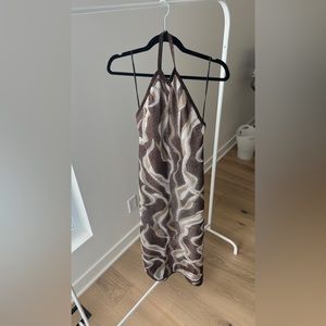 ZARA BACKLESS MAXI DRESS